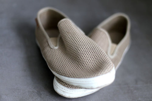 Slip-on generique beige en mesh