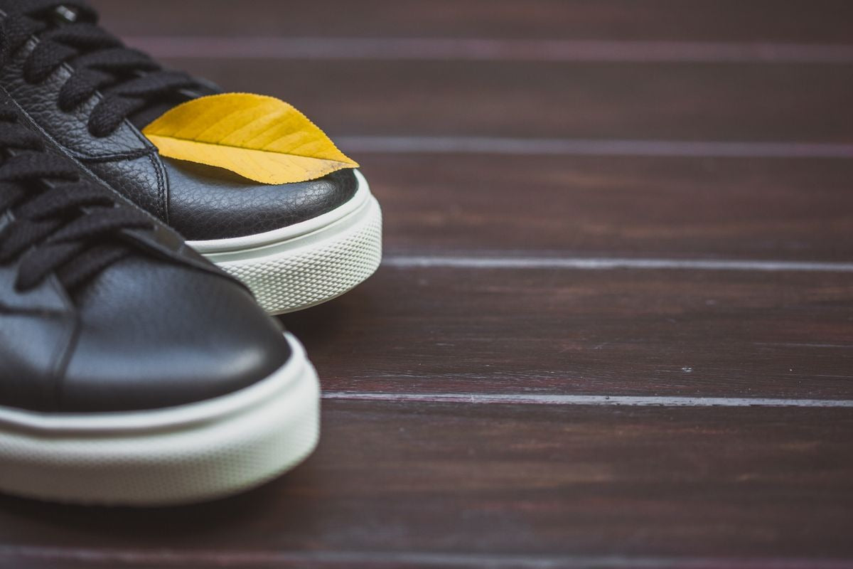 Sneaker generique noire cupsole